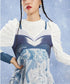 Faux Layered Marble Dress